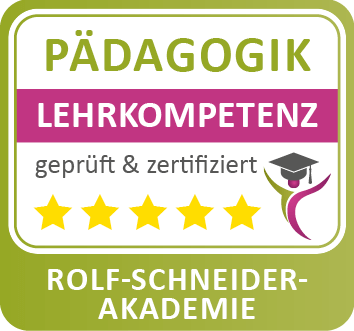 Gütesiegel der Rolf-Schneider-Akademie